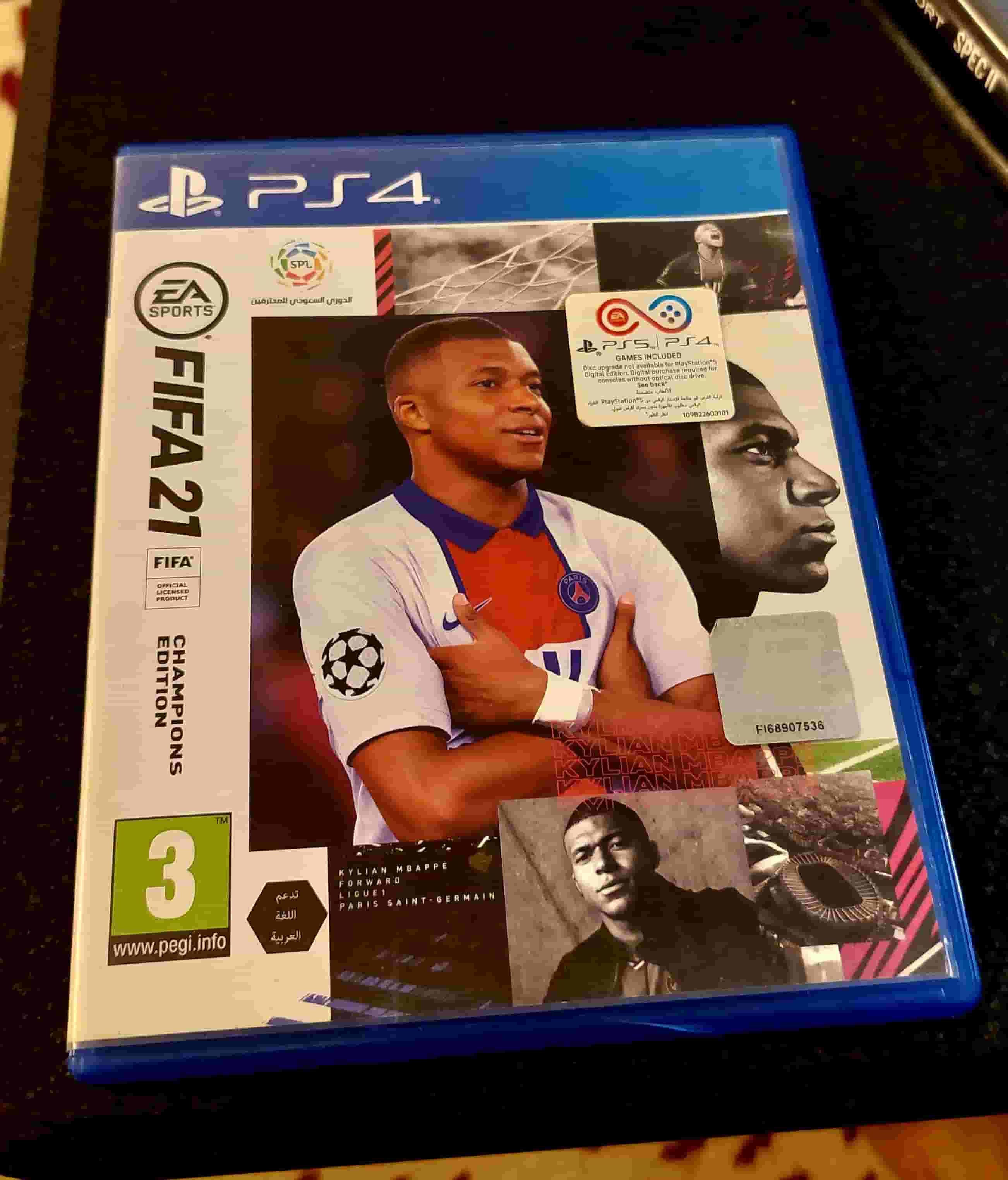 Fifa 21 English and Arabic