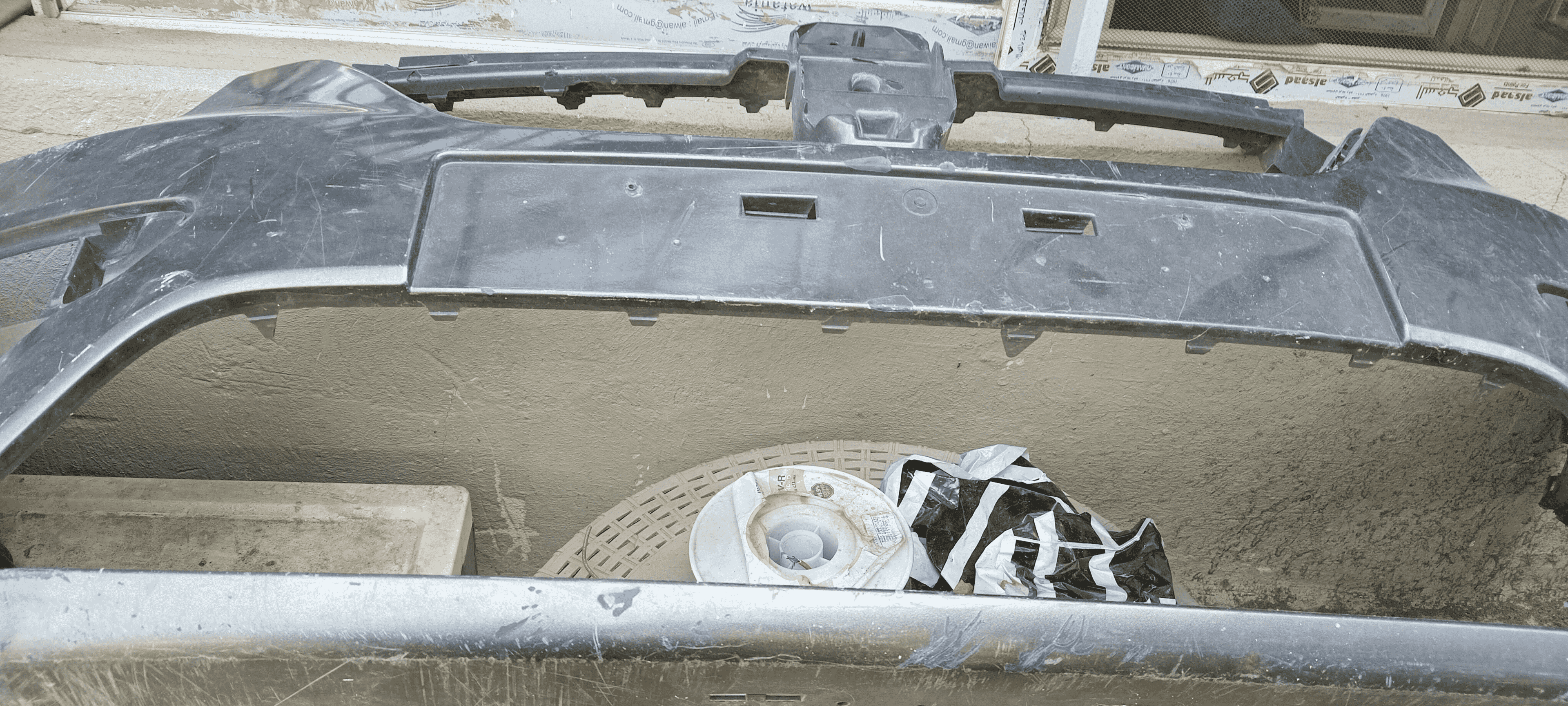 Renault front bumper