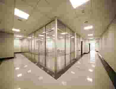 Supply and installation of Securit glass