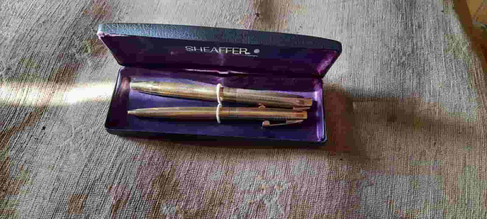 A box of pens for sale