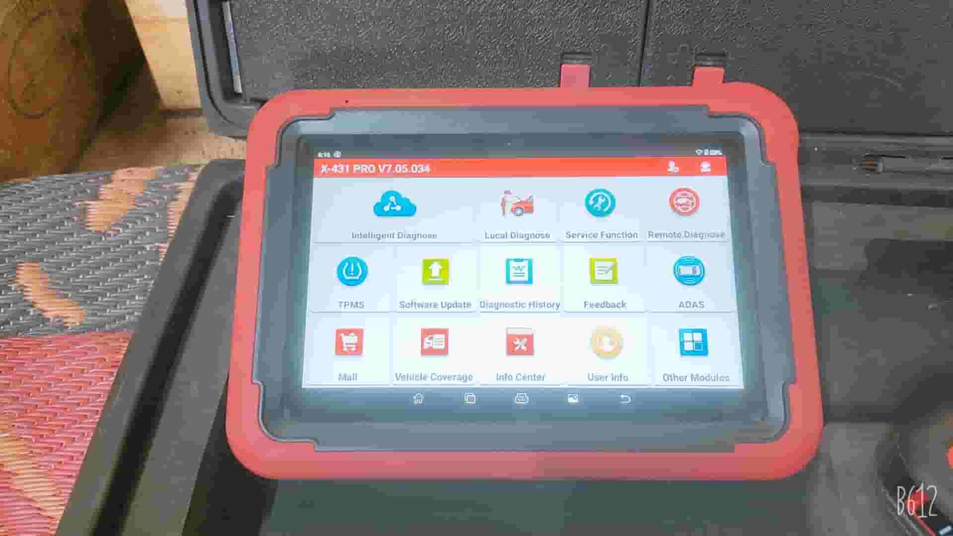 إطلاق x431 برو سي v5